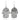Stříbrné náušnice - Amulet ruka Fátimy (Hamsa
