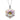 Stříbrný náhrdelník Preciosa Crystal Sunrise Champagne 6818 61L - 45cm