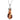 Stříbrný náhrdelník Preciosa Crystal Beauty Apricot 6800 49L - 45cm