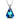 Stříbrný náhrdelník Preciosa Pompe Bermuda Blue 6666 46L - 45cm