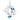 Stříbrný náhrdelník Preciosa Butterfly Harmony Vitrail Light 6057 43 - 45cm