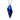 Stříbrný náhrdelník Preciosa Flawless Elegance Bermuda Blue 6687 46L - 45cm