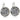 Stříbrné náušnice se Swarovski Elements - Rocks Crystal 15mm