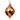 Stříbrný náhrdelník Preciosa Colourful Leaf Apricot 6826 49L - 45cm