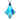 Ocelový náhrdelník Preciosa Larisa Bermuda Blue 7252 46L - 45cm
