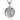 Stříbrný přívěsek se zirkony (cubic zirconia) složený kruh